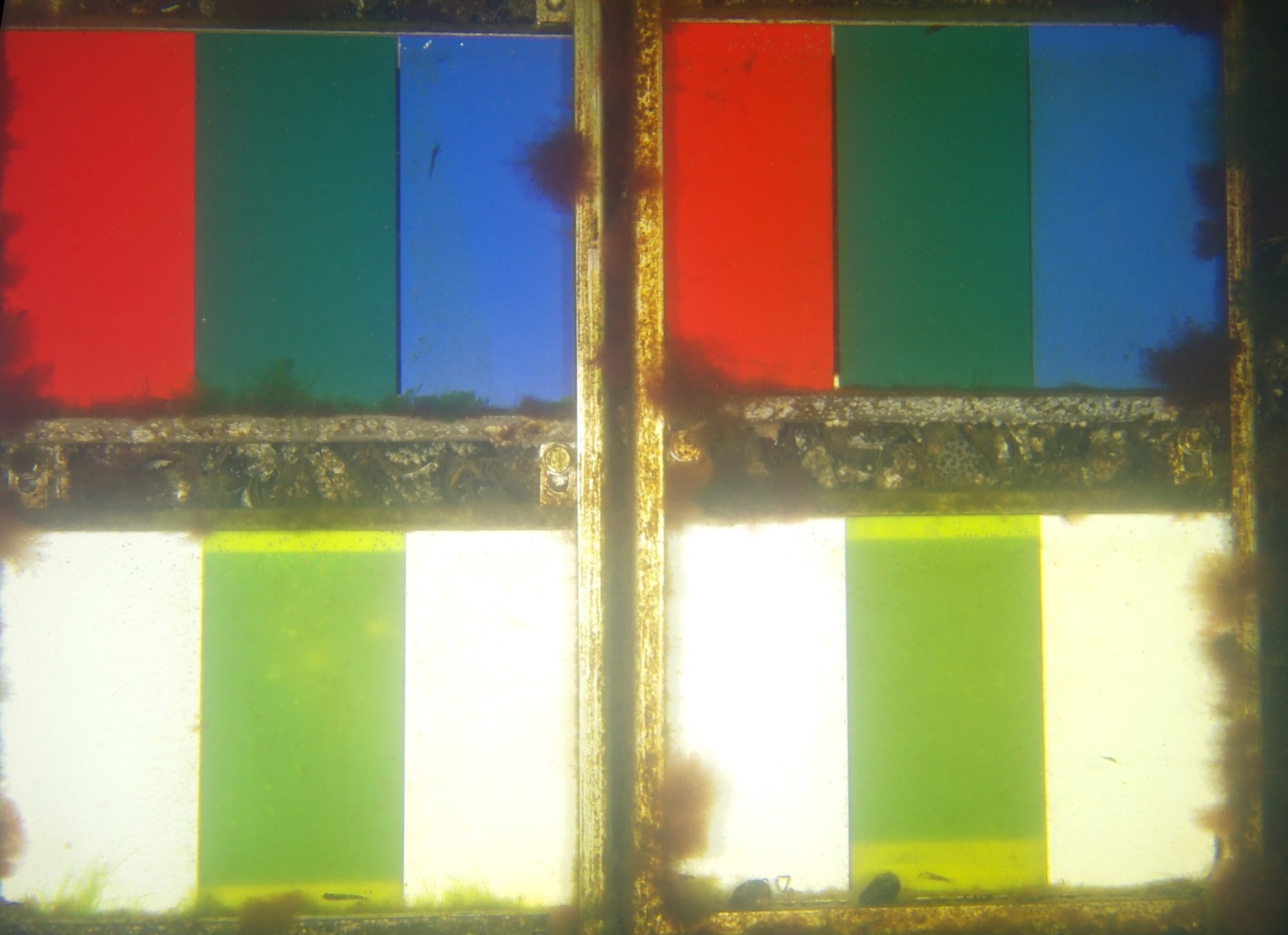 The same frame cleaned